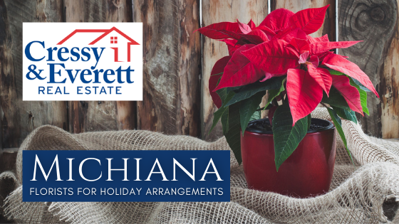 Holiday Floral Arrangements - Cressy & Everett Real Estate